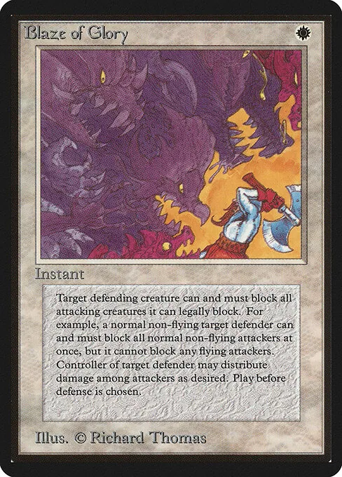 Blaze of Glory 006/317