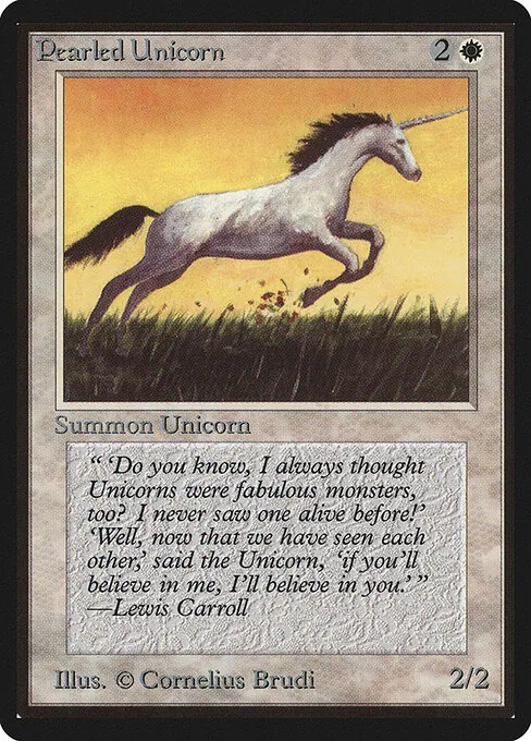 Pearled Unicorn 031/317