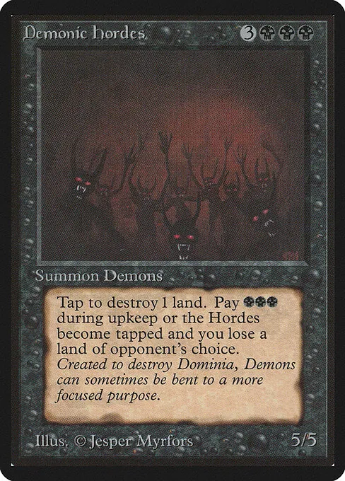 Demonic Hordes 104/317