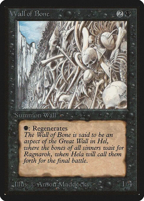 Wall of Bone 133/317