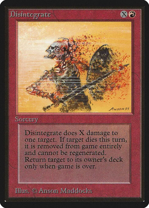 Disintegrate 141/317