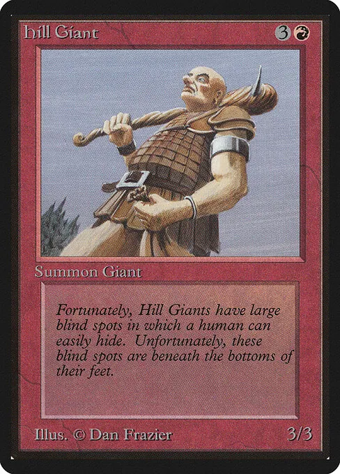 Hill Giant 158/317