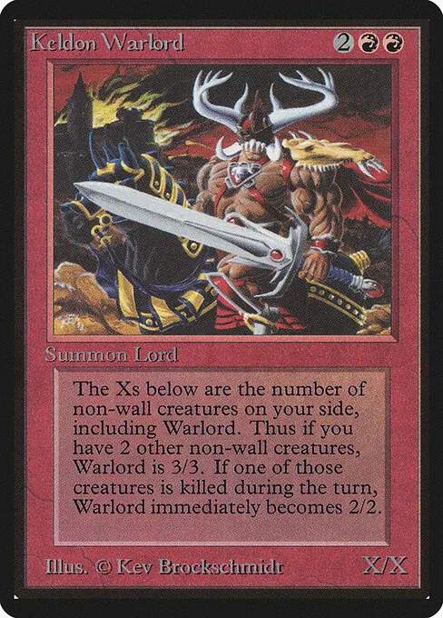Keldon Warlord 161/317