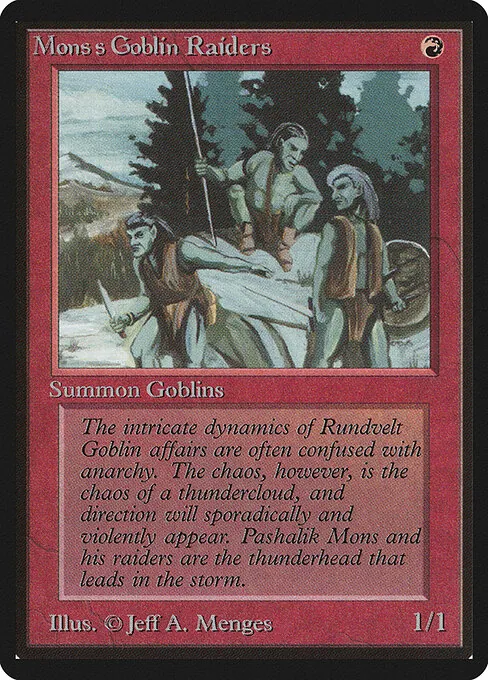 Mons's Goblin Raiders 165/317