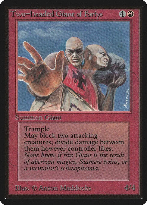 Two-Headed Giant of Foriys 180/317