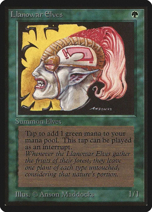 Llanowar Elves 211/317