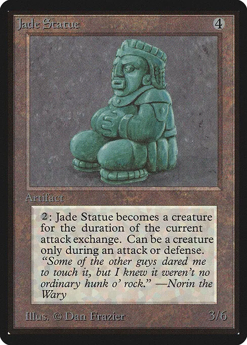 Jade Statue 254/317