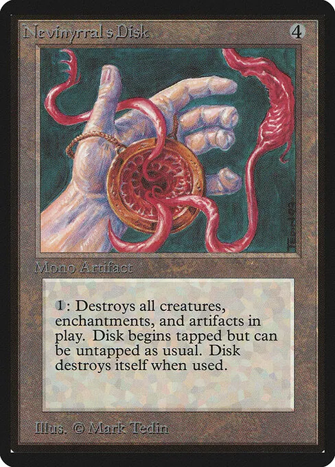 Nevinyrral's Disk 267/317
