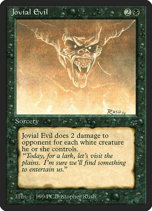 Jovial Evil 109/310