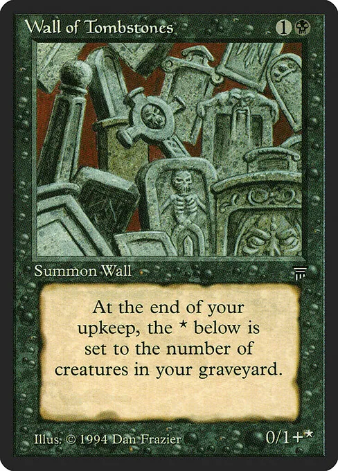 Wall of Tombstones 129/310