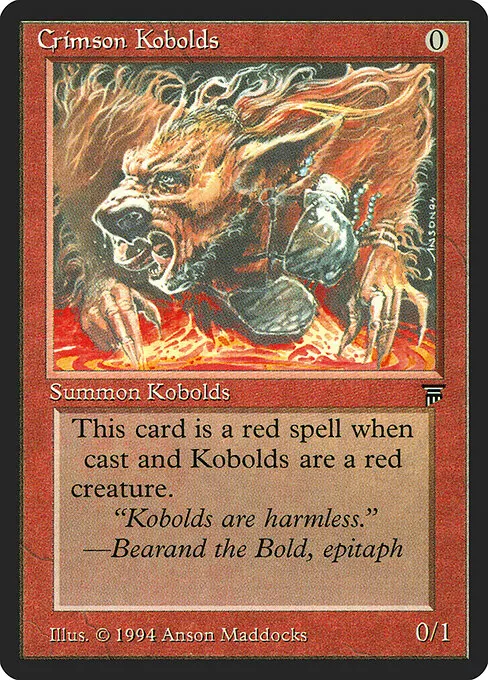 Crimson Kobolds 139/310