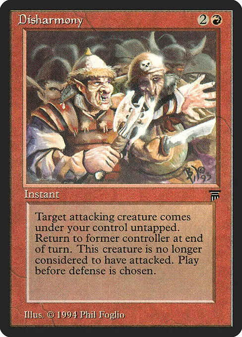 Disharmony 142/310