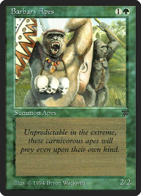 Barbary Apes 176/310