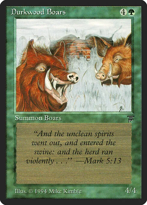 Durkwood Boars 182/310