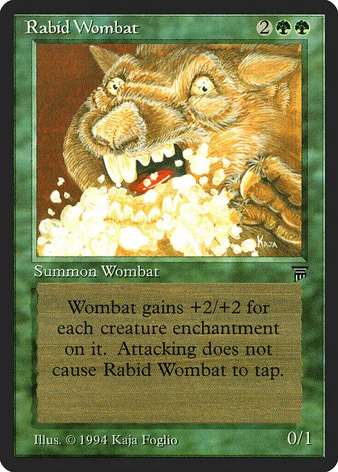 Rabid Wombat 198/310