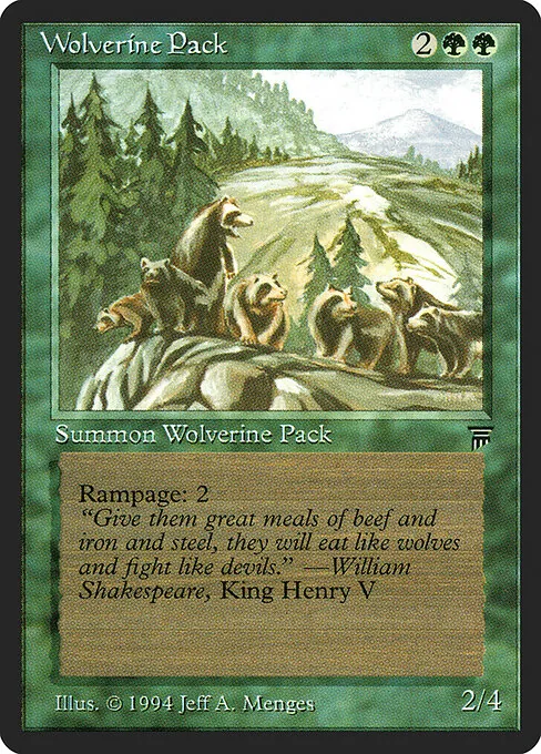 Wolverine Pack 214/310