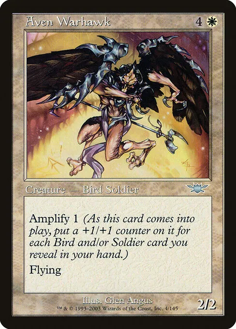 Aven Warhawk 004/145