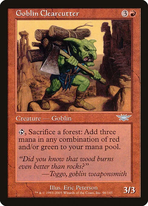 Goblin Clearcutter 096/145