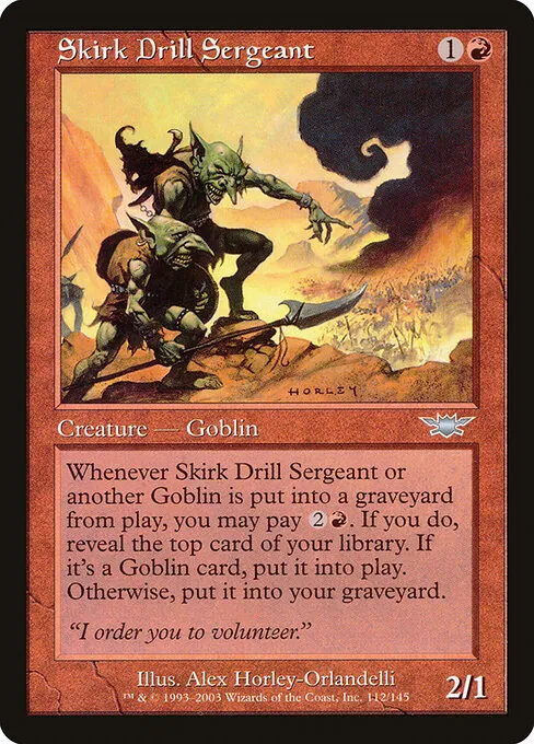 Skirk Drill Sergeant 112/145
