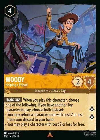 Woody, Helping a Friend 1/207