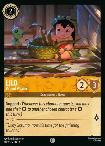 Lilo, Patient Weaver 10/207