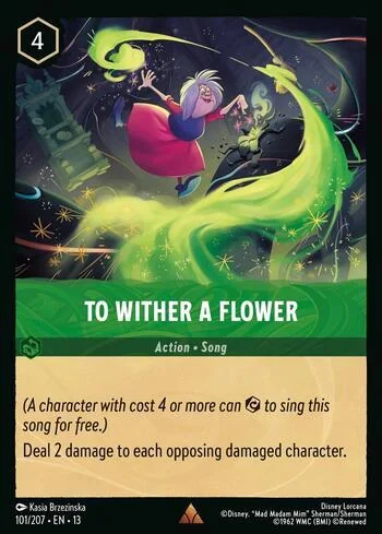 To Wither a Flower 101/207