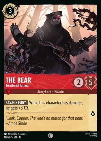 The Bear, Territorial Animal 112/207