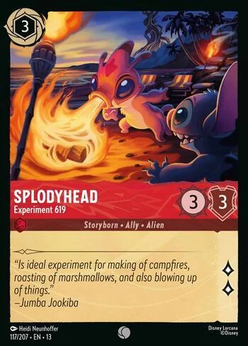 Splodyhead, Experiment 619 117/207