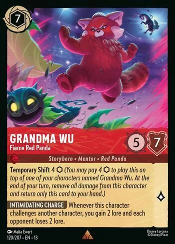Grandma Wu, Fierce Red Panda 120/207