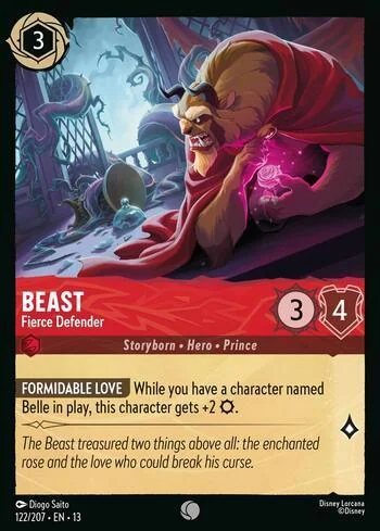 Beast, Fierce Defender 122/207