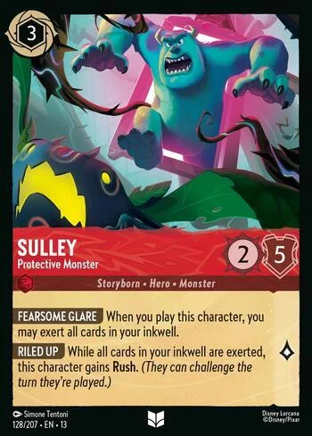 Sulley, Protective Monster 128/207