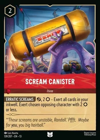Scream Canister 139/207