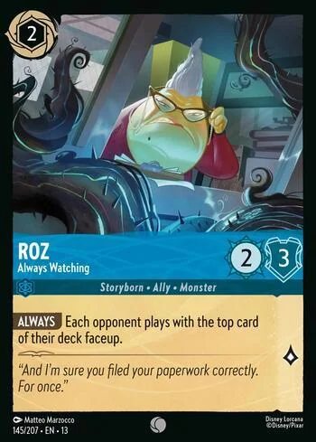 Roz, Always Watching 145/207