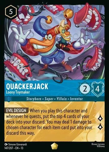 Quackerjack, Loony Toymaker 147/207