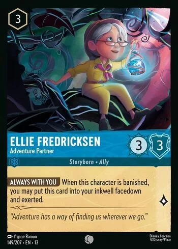 Ellie Fredricksen, Adventure Partner 149/207