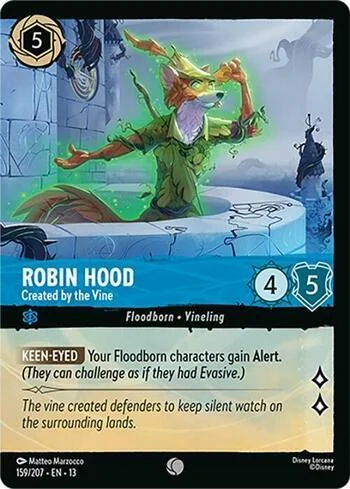 Robin Hood, Created by the Vine 159/207