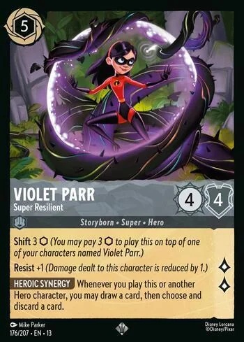 Violet Parr, Super Resilient 176/207