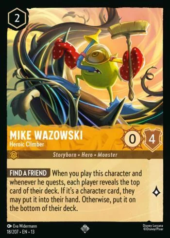 Mike Wazowski, Heroic Climber 18/207