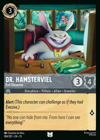 Dr. Hamsterviel, Evil Observer 184/207