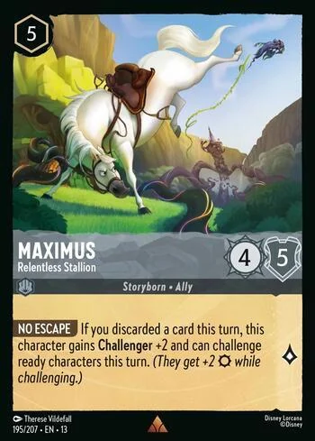 Maximus, Relentless Stallion 195/207