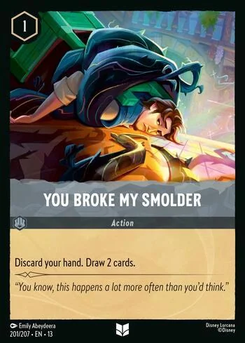 You Broke My Smolder 201/207