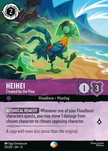 Heihei, Created by the Vine 211/207