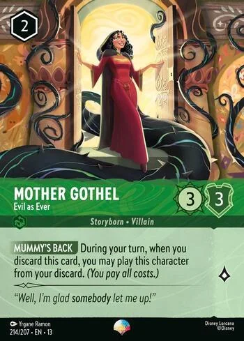 Mother Gothel, Evil as Ever 214/207