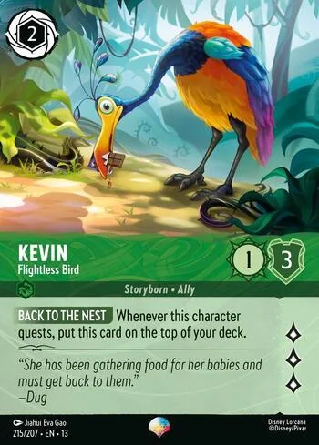 Kevin, Flightless Bird 215/207