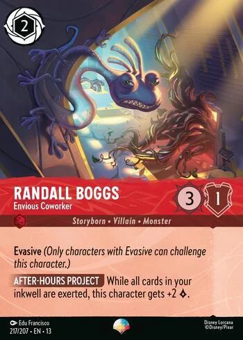 Randall Boggs, Envious Coworker 217/207