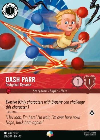 Dash Parr, Dodgeball Dynamo 219/207
