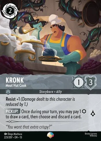 Kronk, Meat Hut Cook 223/207