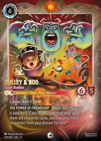 Sulley & Boo, Scare Buddies 229/207