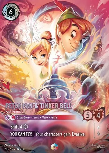 Peter Pan & Tinker Bell, Fast Friends 233/207