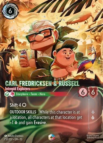 Carl Fredricksen & Russell, Intrepid Explorers 237/207